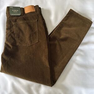 Corduroy Pants Mens 38 32 Relaxed Taper Mutual Weave